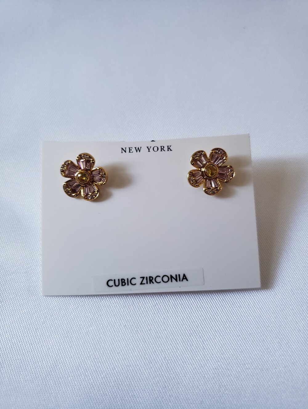 Kate Spade Fleurette Studs Earrings Pink